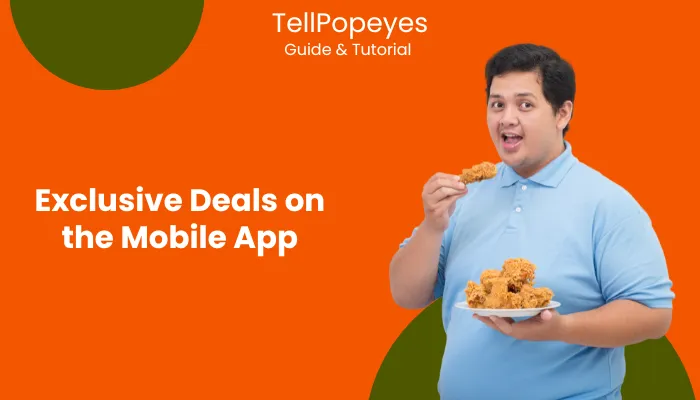 Exclusive Deals on the Mobile App Exclusive Deals on the Mobile App