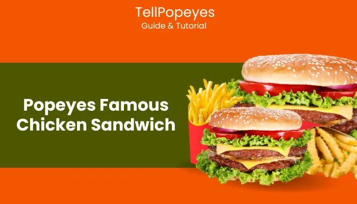 Popeyes Famous Chicken Sandwich Popeyes Famous Chicken Sandwich