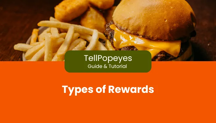 Types of Rewards Types of Rewards
